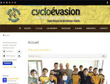 Tablet Screenshot of cycloevasion.com
